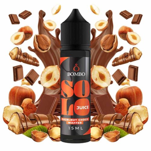 Bombo - Solo Juice Hazenut Choco Waffer SnV 15/60ml