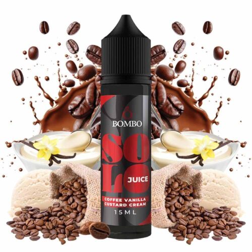 Bombo - Solo Juice Coffee Vanilla Custard Cream SnV 15/60ml