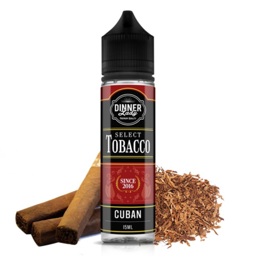 Dinner Lady - Select Tobacco Cuban SnV 15/60ml