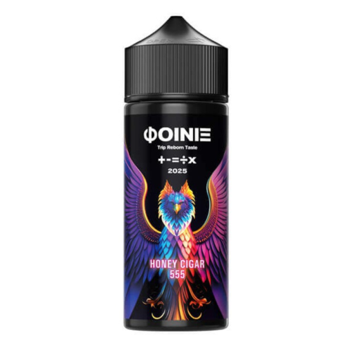 Mad Juice - Phoenix Honey Cigar 555 SnV 30/120ml Νόστιμο πούρο με υπόνοια σοκολάτας και έμφαση στο μέλι. Συνταγή μόνο για εκλεκτούς που βγήκε από το σεντούκι. Μία δοκιμή θα σας πείσει!