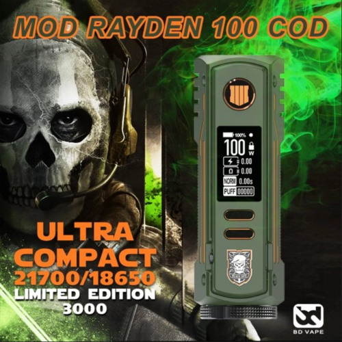 BD Vape - Rayden Mod Cod V1.5 Limited Edition 100w