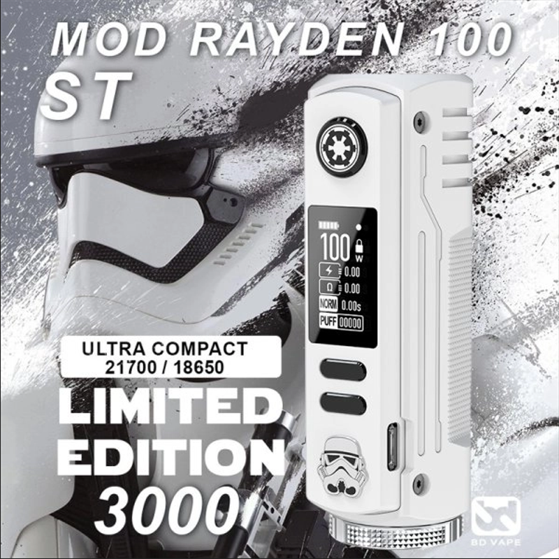 BD Vape - Rayden Mod ST V1.5 Limited Edition 100w