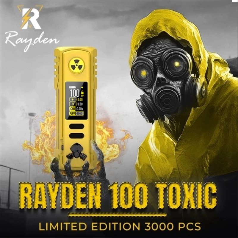 BD Vape - Rayden Mod Toxic V1.5 Limited Edition 100w